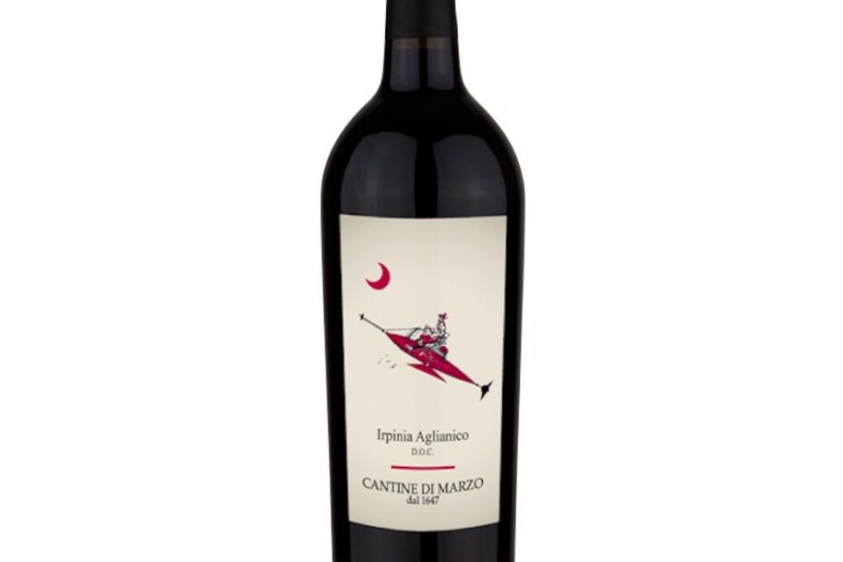 set 3 x vin irpinia aglianico cantine di marzo doc rosu sec 750 ml Vin Rosu Sec Bun