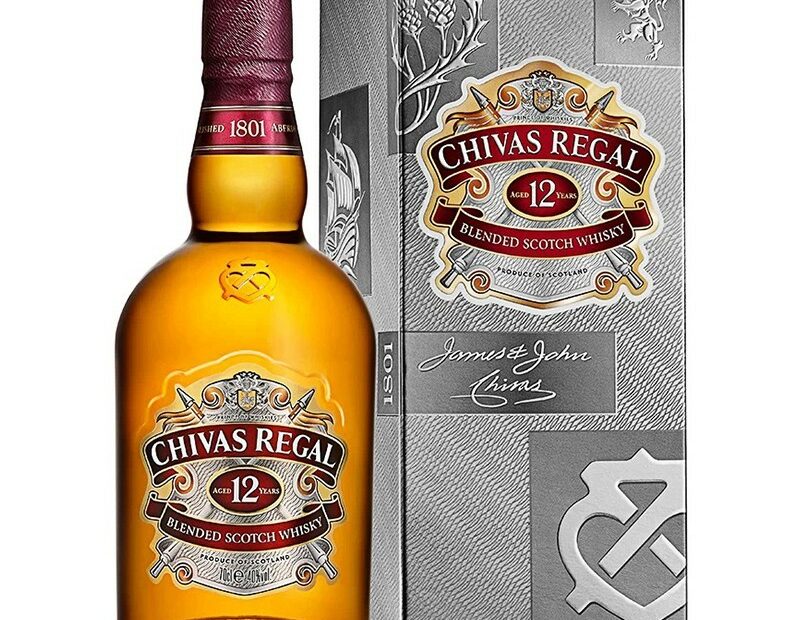 set 3 x whisky chivas regal 12 ani in cutie carton 40 alcool 05 l Chivas Regal 3 L