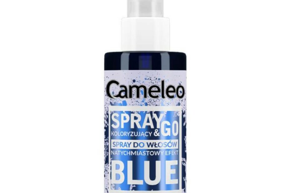 spray nuantator cameleo delia spray go blue albastru 150 ml Spray Vopsea Par Gri