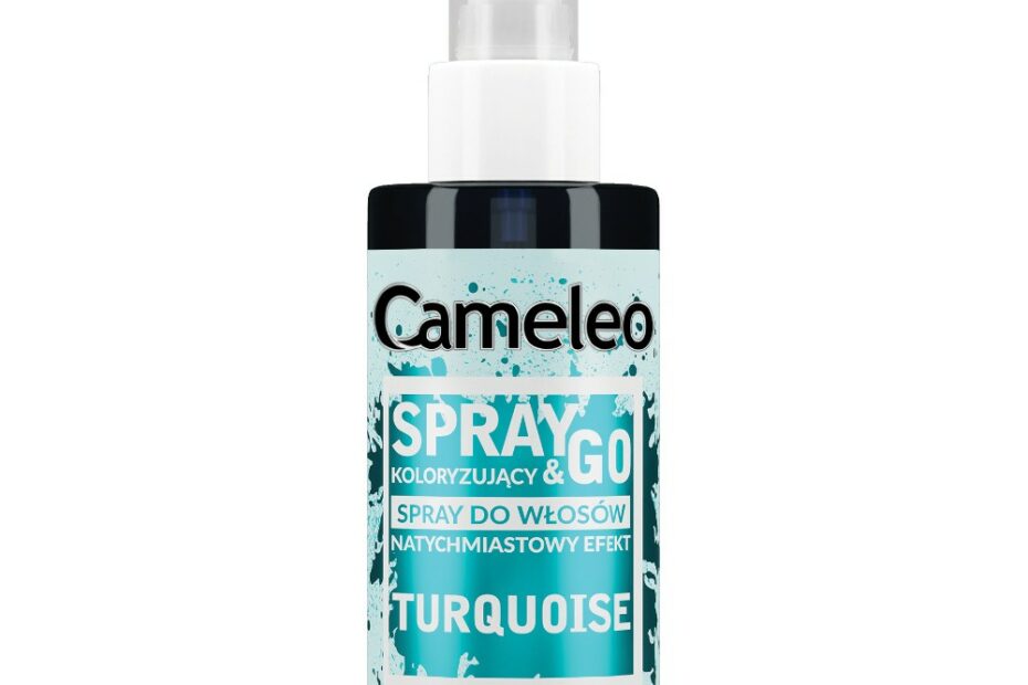 spray nuantator cameleo delia spray go turquoise turcoaz 150 ml Spray Vopsea Par Verde