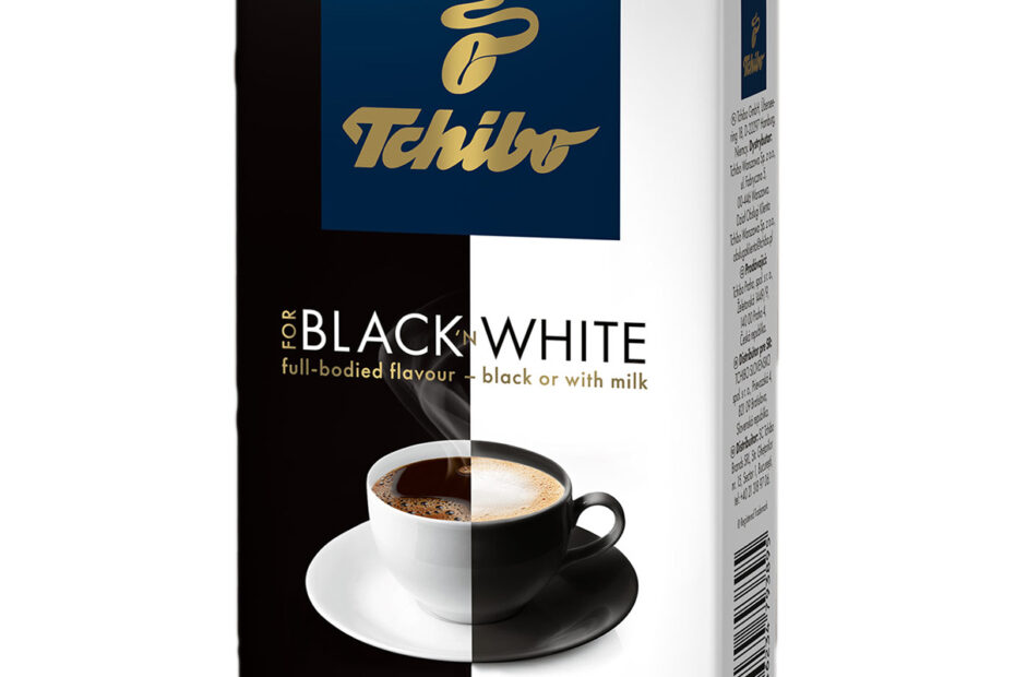 tchibo black white cafea boabe 1 kg Cafea Tchibo Boabe 1 Kg