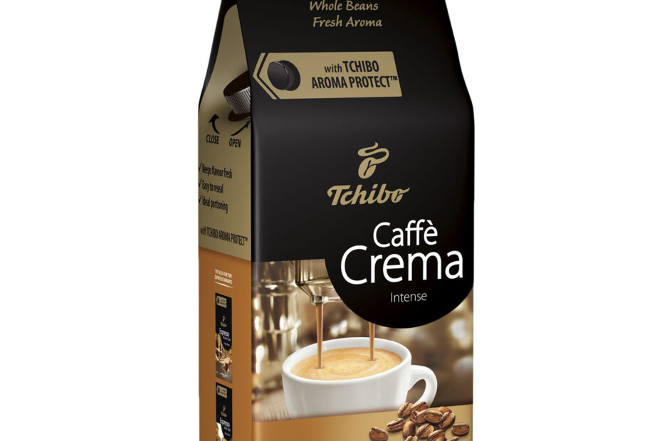 tchibo caffe crema intense cafea boabe 1 kg Cafea Boabe Tchibo Barista Caffe Crema 1 Kg