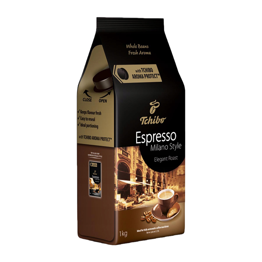 Cafea Boabe Tchibo Espresso Milano Style 1 Kg