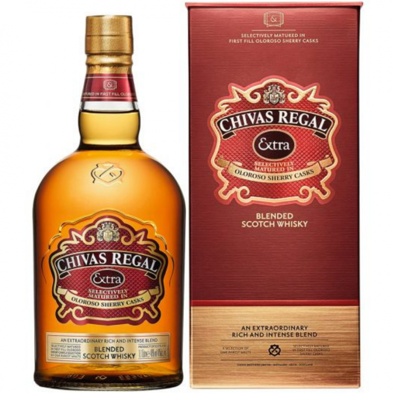 whisky chivas regal 13 years extra oloroso sherry cask 07l 40 alc scotia Chivas Regal Extra Oloroso Sherry Casks
