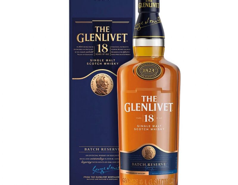 whisky the glenlivet 18 ani 07l 40 alc scotia The Glenlivet Single Malt Scotch Whisky